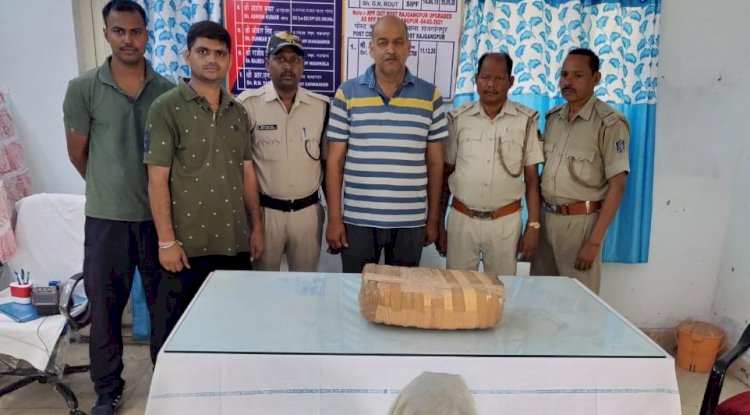 एक लाख के गांजे के साथ धराया युवक