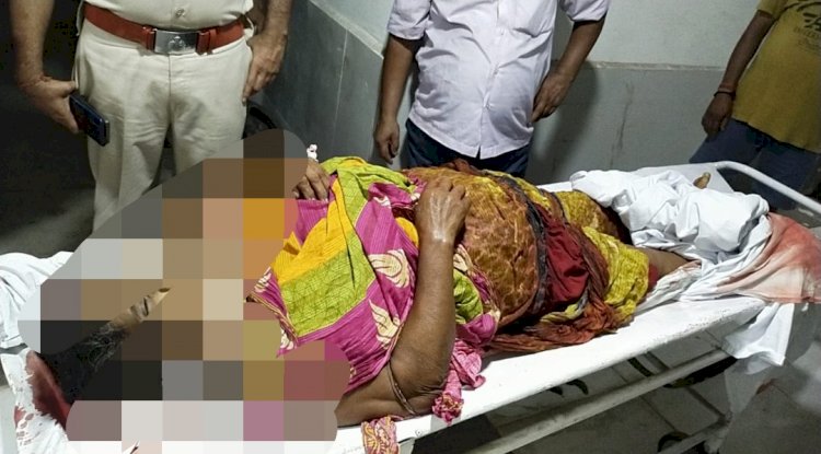 रुपये के लिए कि माँ कि हत्या का संदेह जाँच में जुटी पुलिस 