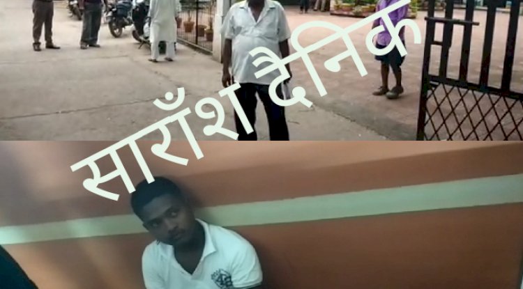 जीपीएस की वजह से पकडा़ गया चोरी का डंपर 