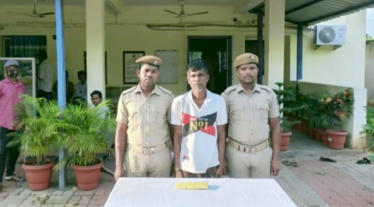 42 ग्राम ब्राउनसुगर के साथ एक गिरफ्तार