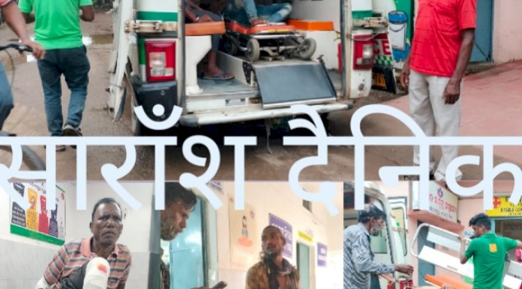 सड़क दुर्घटना में तीन घायल एक गंभीर 