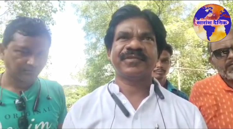 हर घर तिरंगा घर घर तिरंगा लक्ष्य हमारा शंकर ओराम 