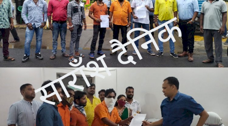 लावारिस गायो की सुरक्षा के लिए बजरंग दल ने नगरनिगम उपायुक्त को सौंपा ज्ञापन