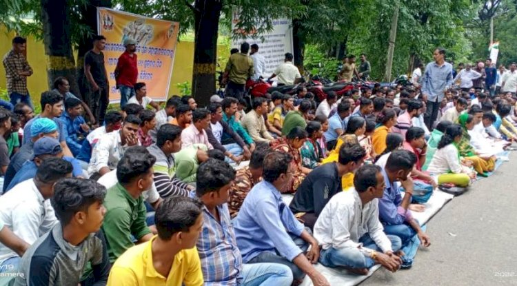 सात दिनो में माँगे पूरी ना हुई तो उपजिलापाल कार्यालय का होगा घेराव  