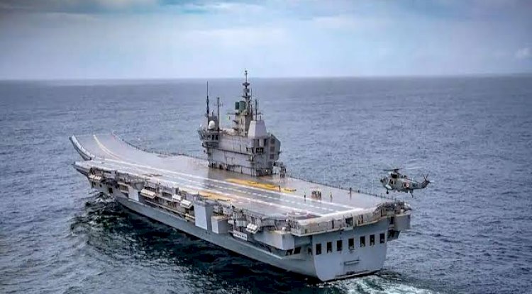 पहला स्वदेशी विमान वाहक पोत देश को समर्पित 