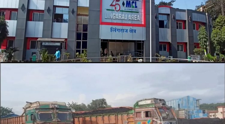 कोयला खान में चोरी करते तीन ट्रक और एक जेसीबी जब्त 