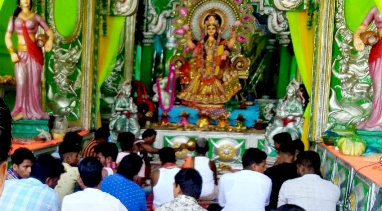 गजलक्ष्मी पूजा के लिए घंटापाड़ा ग्राम उत्सव