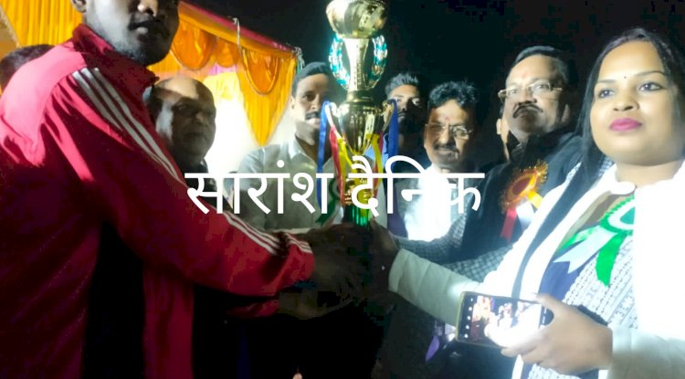 बबलू ब्रदर्स ने तीन एक से सरण्य कप अपने नाम किया 