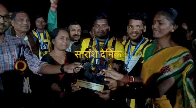 कांटे की टक्कर में उडसू की टीम महज एक गोल से बिजयी