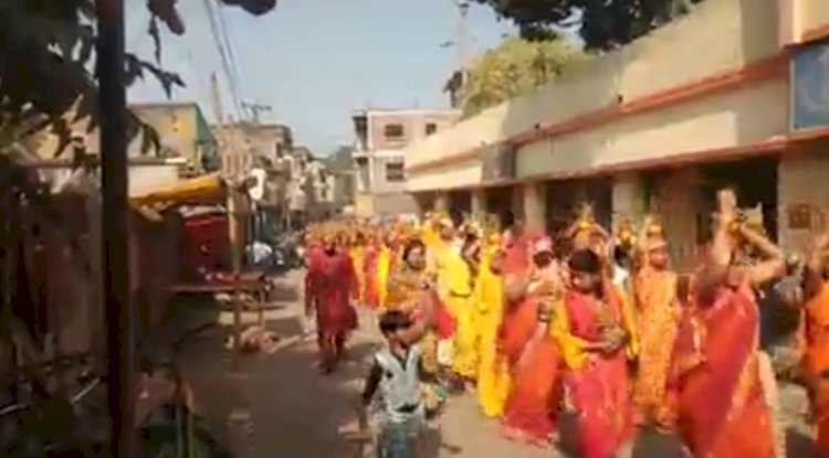 गायत्री मंदिर में नौ कुंडीय महायज्ञ का आयोजन