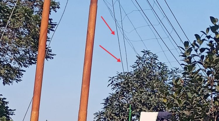 अवैद्य बिजली संयोग से एमसीएल को राजस्व की हानि 