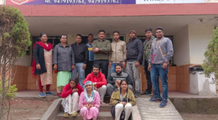 आंनलाइन ठगी करने वाला गिरोह पुलिस गिरफ्त में 
