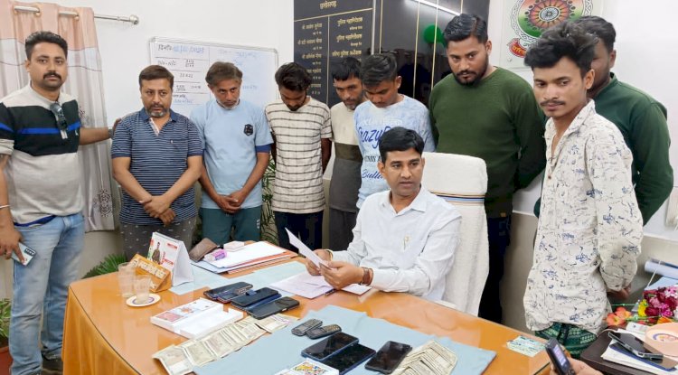 जुआडियो पर पुलिस का कहर