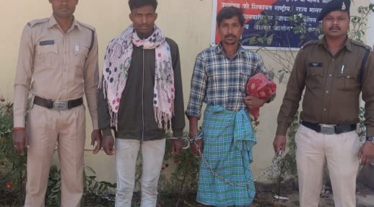 अधेड़ महिला के साथ अनाचार करने वाले पुलिस की गिरफ्त में 
