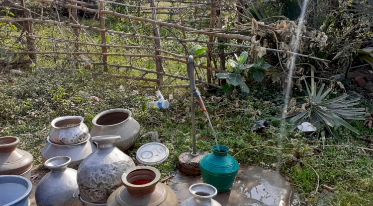 सौभाग्य नगर का दुर्भाग्य गर्मी आने से पहले ही पानी की किल्लत 