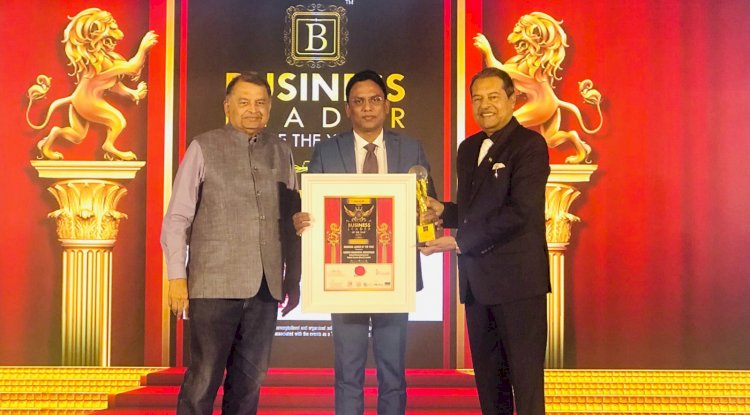 डालमिया सिमेंट के प्रमुख एसेंट बिजनेस लीडर अवार्ड से सम्मानित 