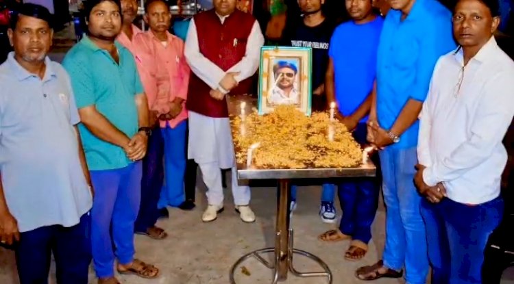 अभिनेता पिंटू नंदा को राउरकेला सीने आर्टिस्ट कमेटी ने दी श्रद्धांजलि 