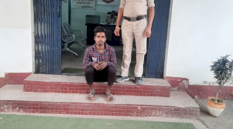 घर में घुसकर महिला से छेड़खानी करने के आरोप में एक गिरफ्तार 