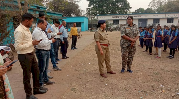 विद्यार्थीयो को दी गई गुड़टच बैड़ टच की जानकारी 