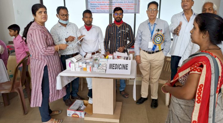 राजगांगपुर में मेगा स्वास्थ्य शिविर का आयोजन 