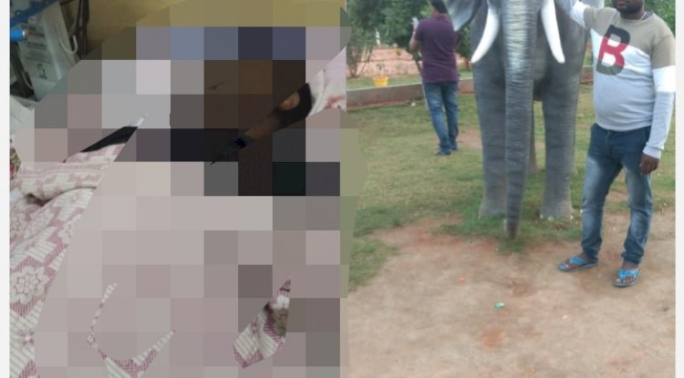 मजदूरी करने गुजरात गए युवक की लाश घर आने से गांव में मातम का माहौल 