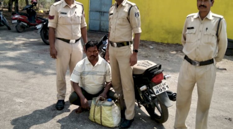 अवैध शराब के मामले में सख्त हुई पुलिस 