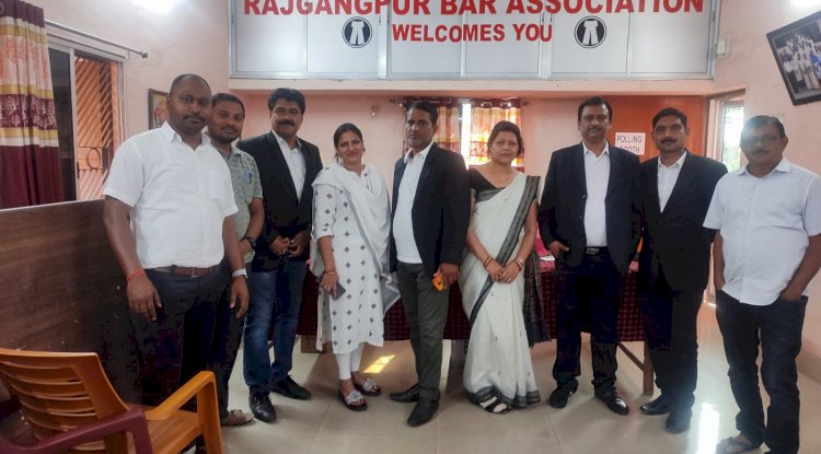 राजगांगपुर बार एसोसिएशन का चुनाव संपन्न