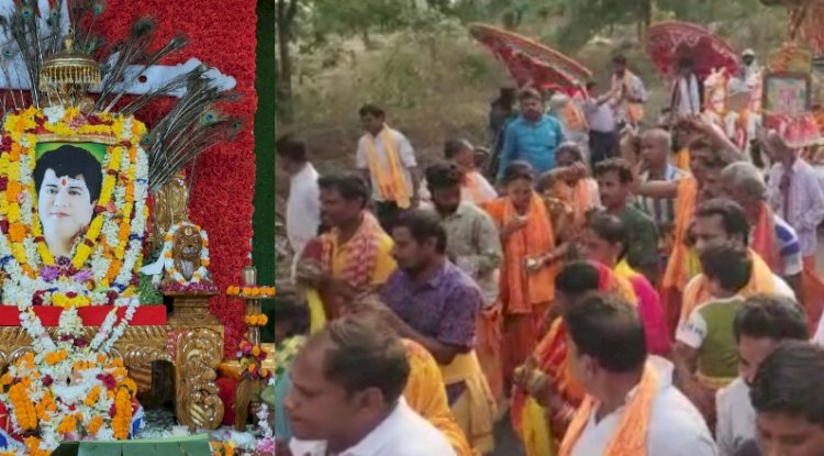 कलमछूंई में श्रीमद् सारथी देव दिव्य स्वाश्रिचरण पादुका सत्संग
