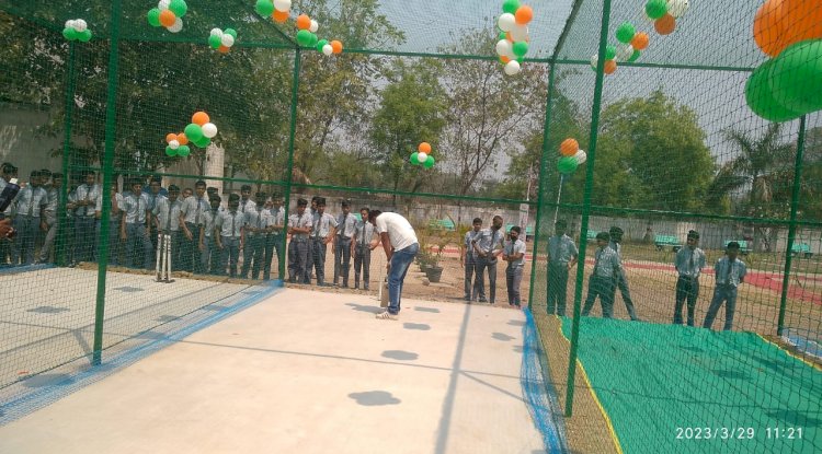 प्रसिद्ध क्रिकेट खिलाड़ी रोहित शर्मा के क्रिकेट आकादमी का रायगढ़ में शुभारंभ 