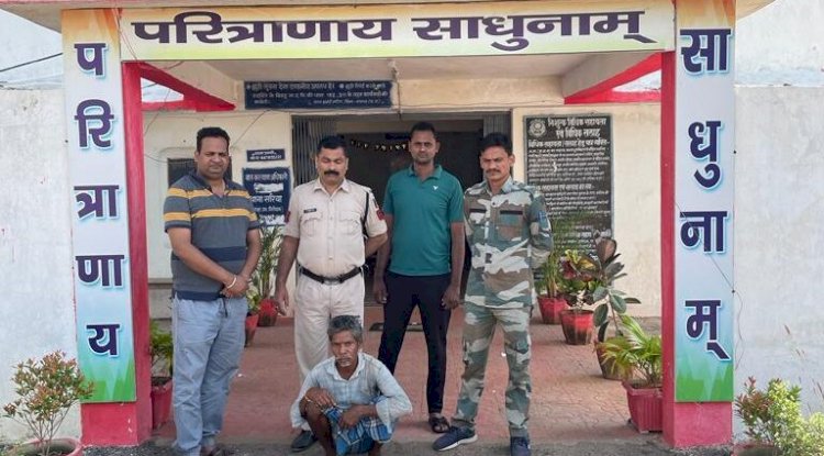 अवैद्य शराब के साथ आरोपी गिरफ्तार 