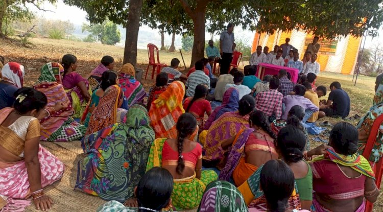 कुर्मी समाज द्वारा सामाजिक जागरुकता कार्यक्रम आयोजित 