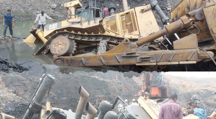 भरतपुर कोयला खान में एक और दुर्घटना 