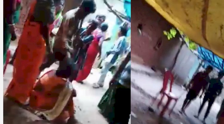 महिला के ऊपर जानलेवा हमला शरीर के टुकड़े टुकड़े करने की धमकी 