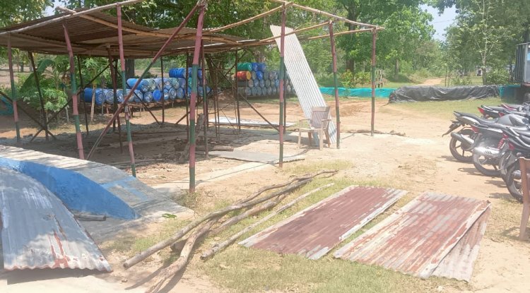 सीआरपीएफ पर मौसम की मार फिर एक बार