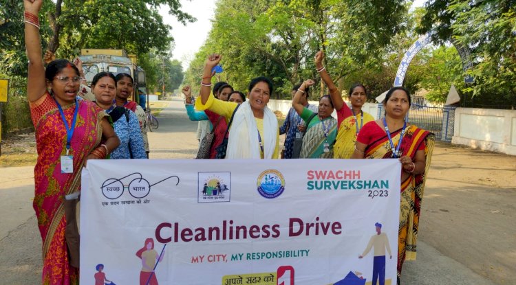 स्वच्छता साथियों ने बताए बंडामुंडा़ वासियों को स्वच्छता का महत्व 