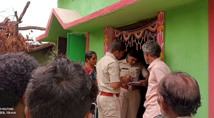 नव विवाहिता की हत्या या आत्महत्या जाँच में जुटी पुलिस 