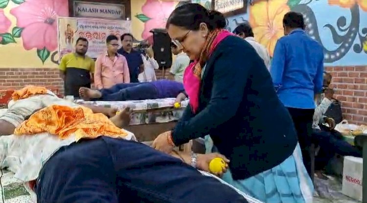 श्रीमद सारथी परिवार का बृक्षारोपण एवं रक्तदान शिविर आयोजित 