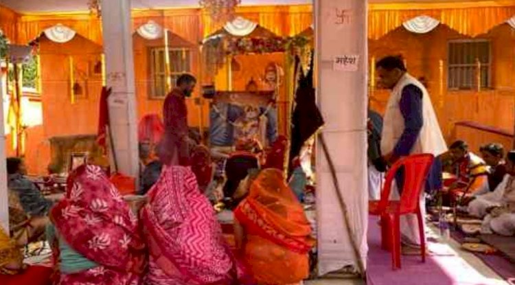 प्रतिमा अनावरण सह महायज्ञ की पूर्णाहूती कल