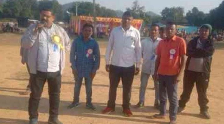 मगदा गौंड़ समाज का एक दिवसीय फुटबाल प्रतियोगिता संपन्न 