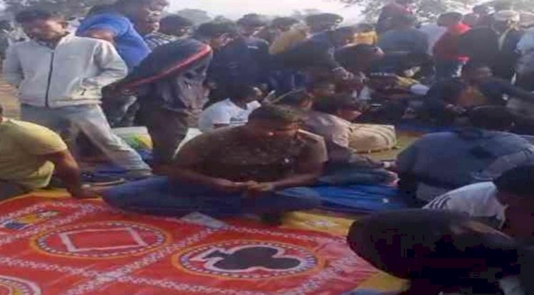 हब्बा डब्बा जुआ खेल पर डीआईजी की कडी कार्यवाही 