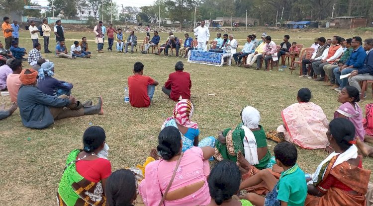खूंटकट्टी रैयत रक्षा समिति के तत्वाधान में हुई बैठक 