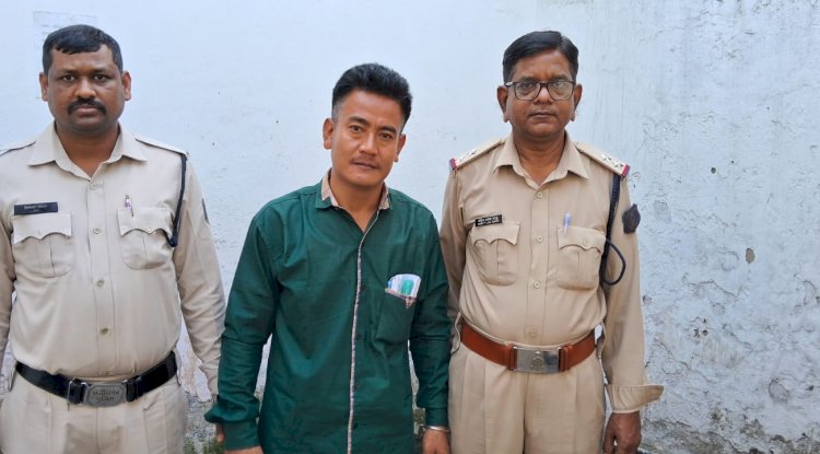 दुष्कर्म के आरोपी को पुलिस ने भेजा जेल
