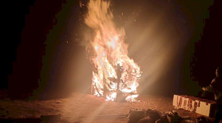लापता मंगल का मिला शव कोयलनदी घाट पर दी गई मुखाग्नि 