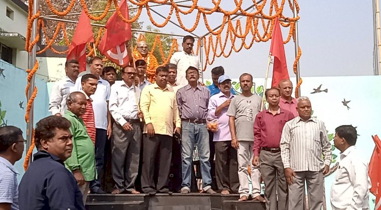सीपीआईएम द्वारा भीभराव अंबेड़कर जयंती मनाई गई 