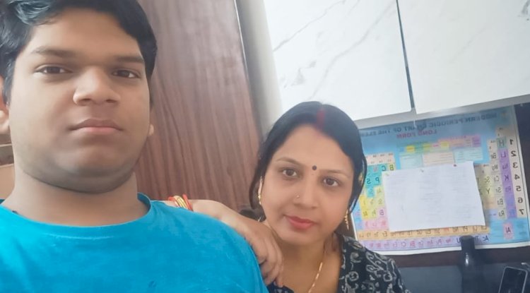 सीबीएसई बोर्ड से इंटर में साराँश ने अब्बल स्थान प्राप्त किया 