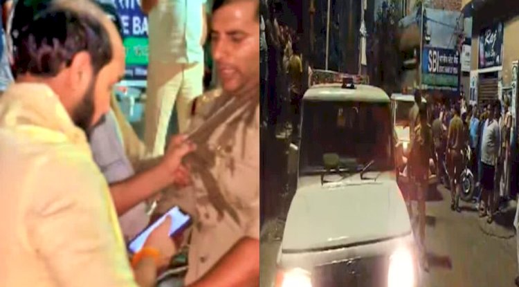 पुलिस की वर्दी फाड़ पिटाई करने के आरोप में चार गिरफ्तार 