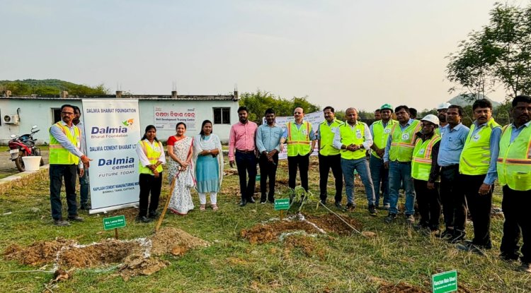 पर्यावरण दिवस पर डालमियां ने लगाए एक हजार पौधे 