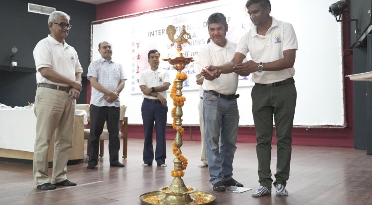 एनआईटी  में मनाई गई राष्ट्रीय योग दिवस 