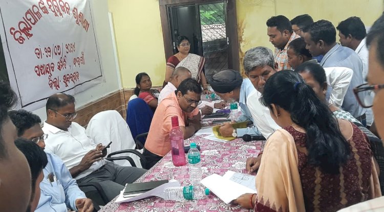 बड़गांव प्रखंड क्षेत्र में संयुक्त लोक शिकायत सुनवाई आयोजित