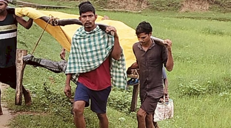 समय से अस्पताल नहीं पहुँचने से मरीज की मौत 